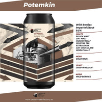 Castelló Beer Factory, Potemkin, Wild Berries Imperial Stout 9.5%