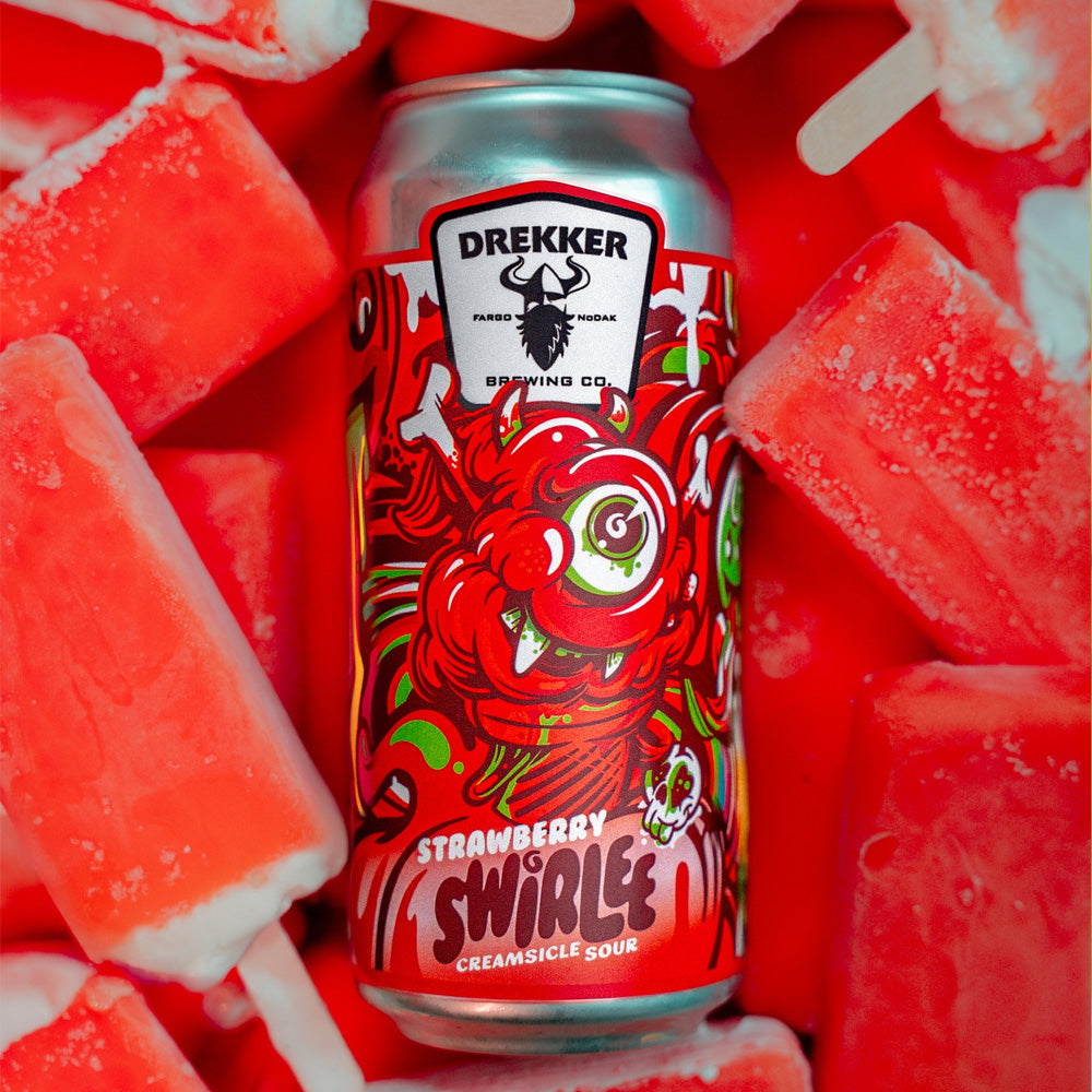Drekker, Strawberry Swirlee, Creamsicle Sour 6.5%