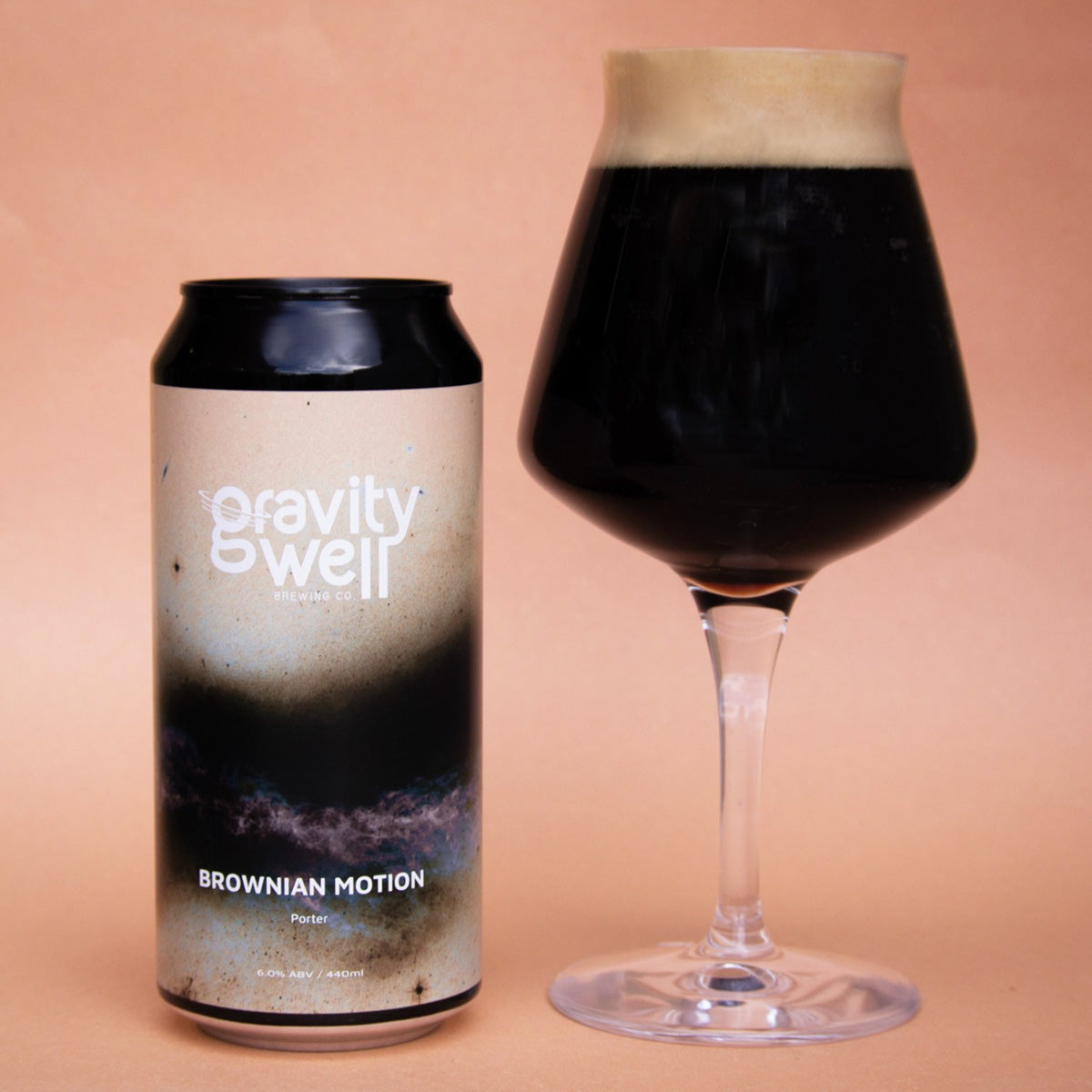 Gravity Well Brewing Co, Brownian Motion, Porter 6.0%