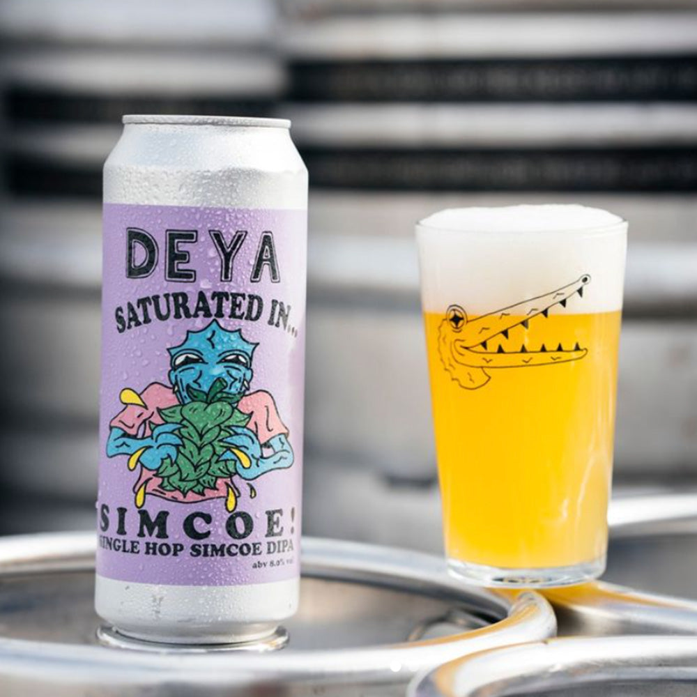 Deya Brewing Co, Saturated In Simcoe, Imperial DIPA 8.0%