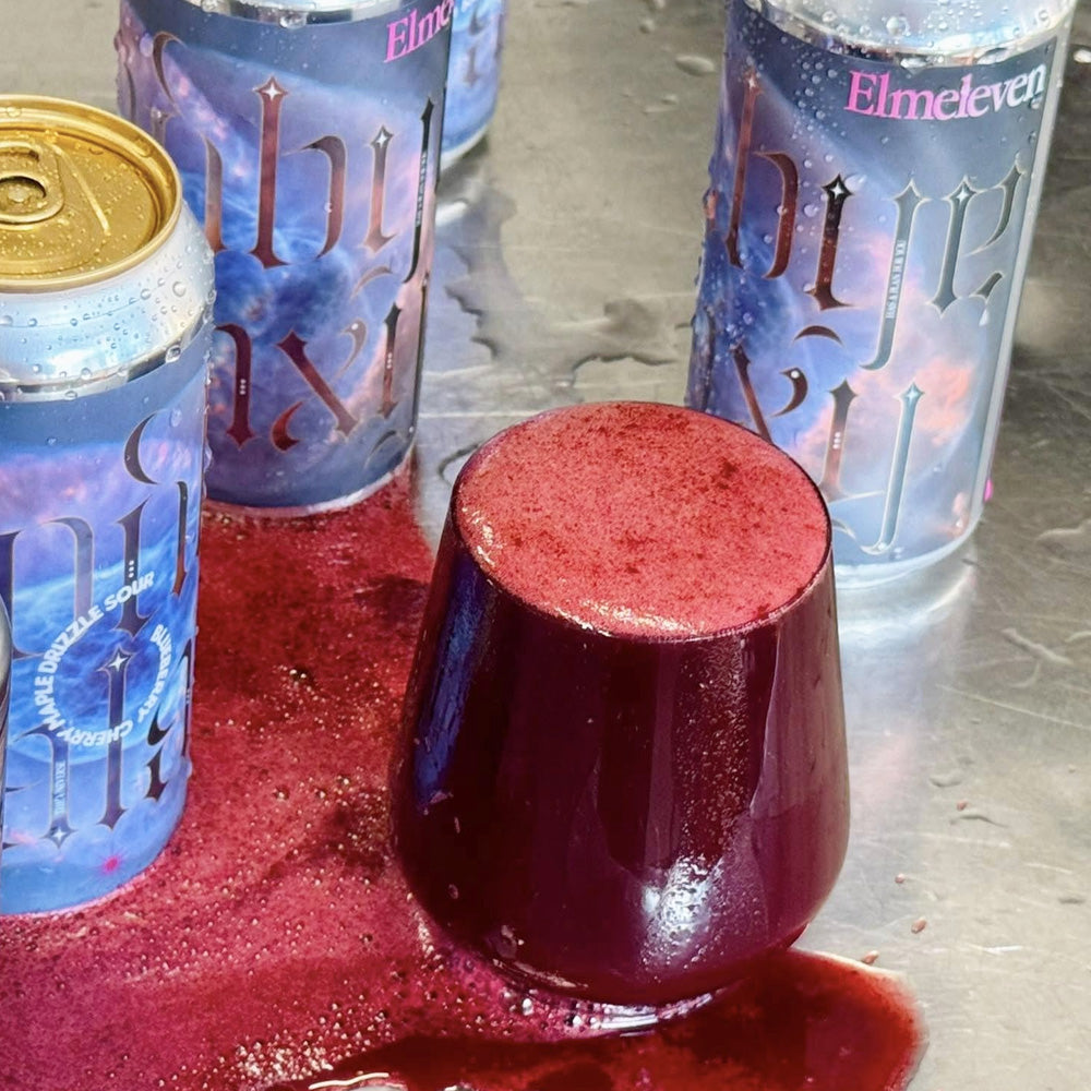 Elmeleven, Goodbye Galaxy, Blueberry Cherry Maple Drizzle Sour 4.6%
