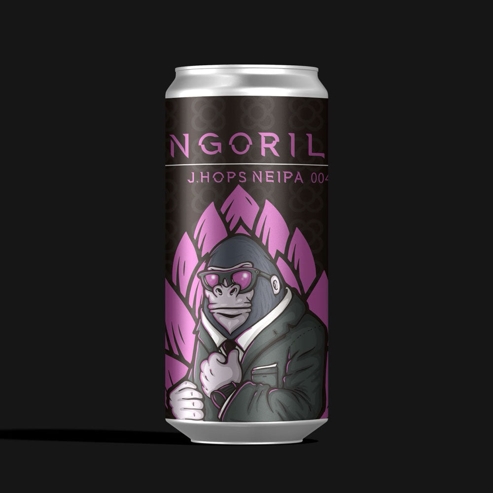 Engorile Beer, J. Hops 004, NEIPA 6.2%