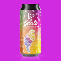 Funky Fluid, Gelato, Passionsfrucht, Mango, Pfirsich, Ice Cream Sour 5.5%