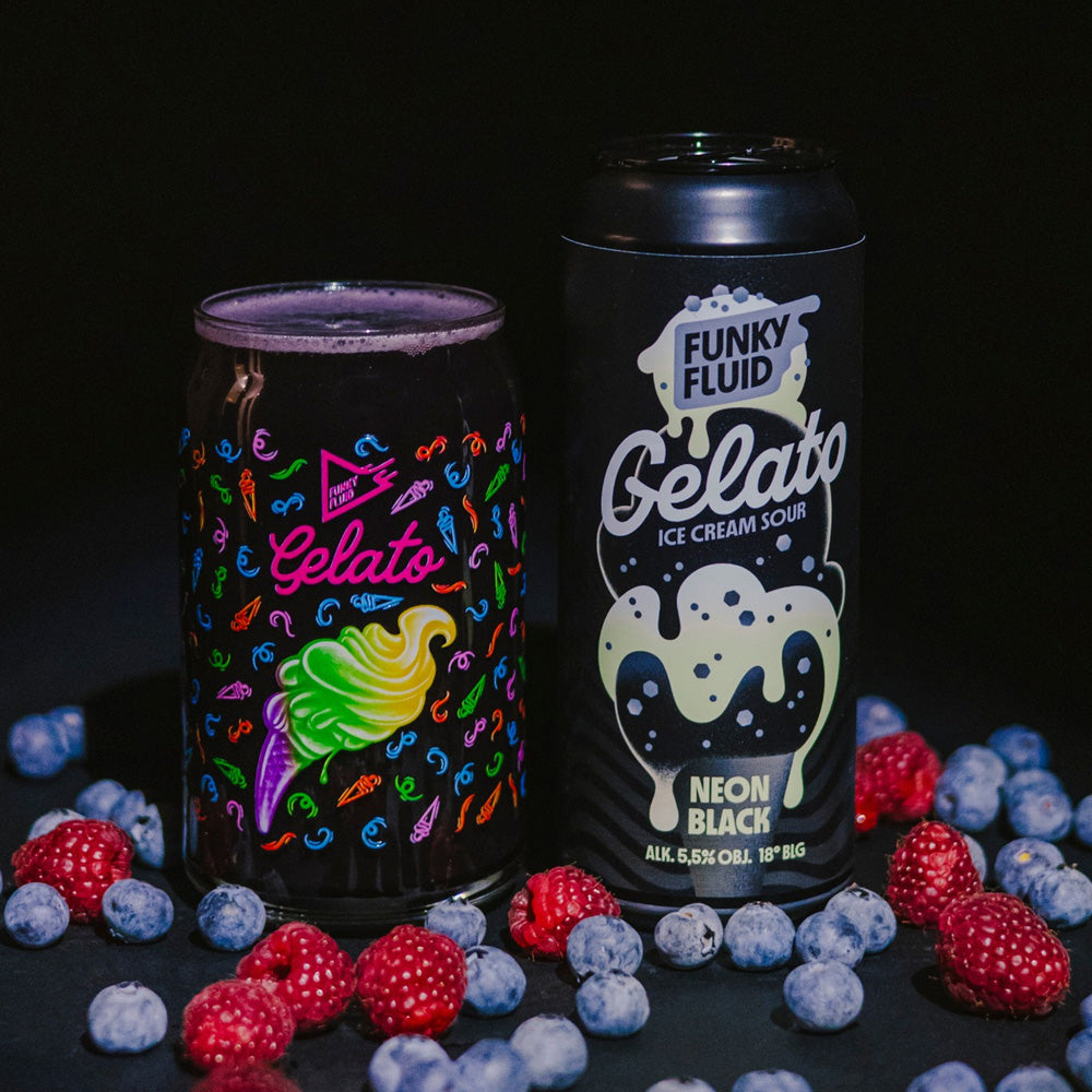 Funky Fluid, Gelato Neon Black, Ice Cream Sour 5.5%