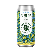 Monkey Brew, Zoozve NEIPA, New England IPA 6.0%