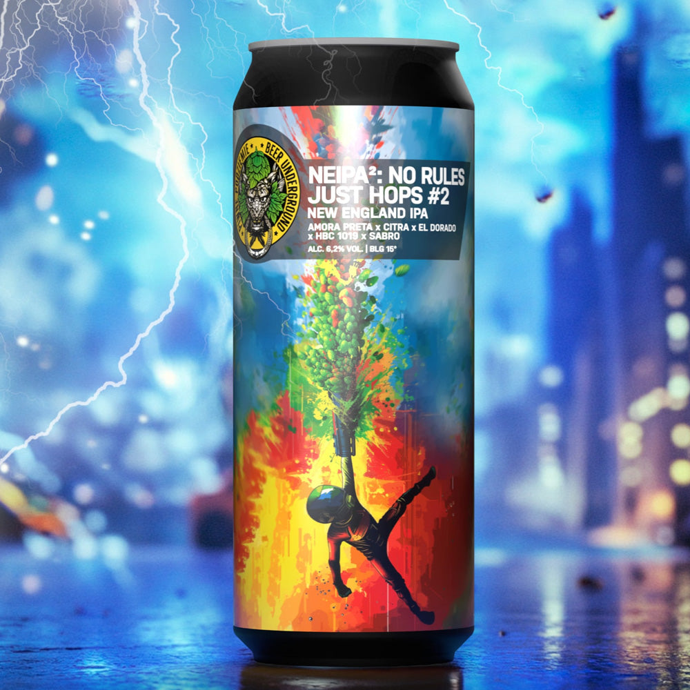 Piwne Podziemie, No Rules Just Hops #2, NEIPA 6.2%