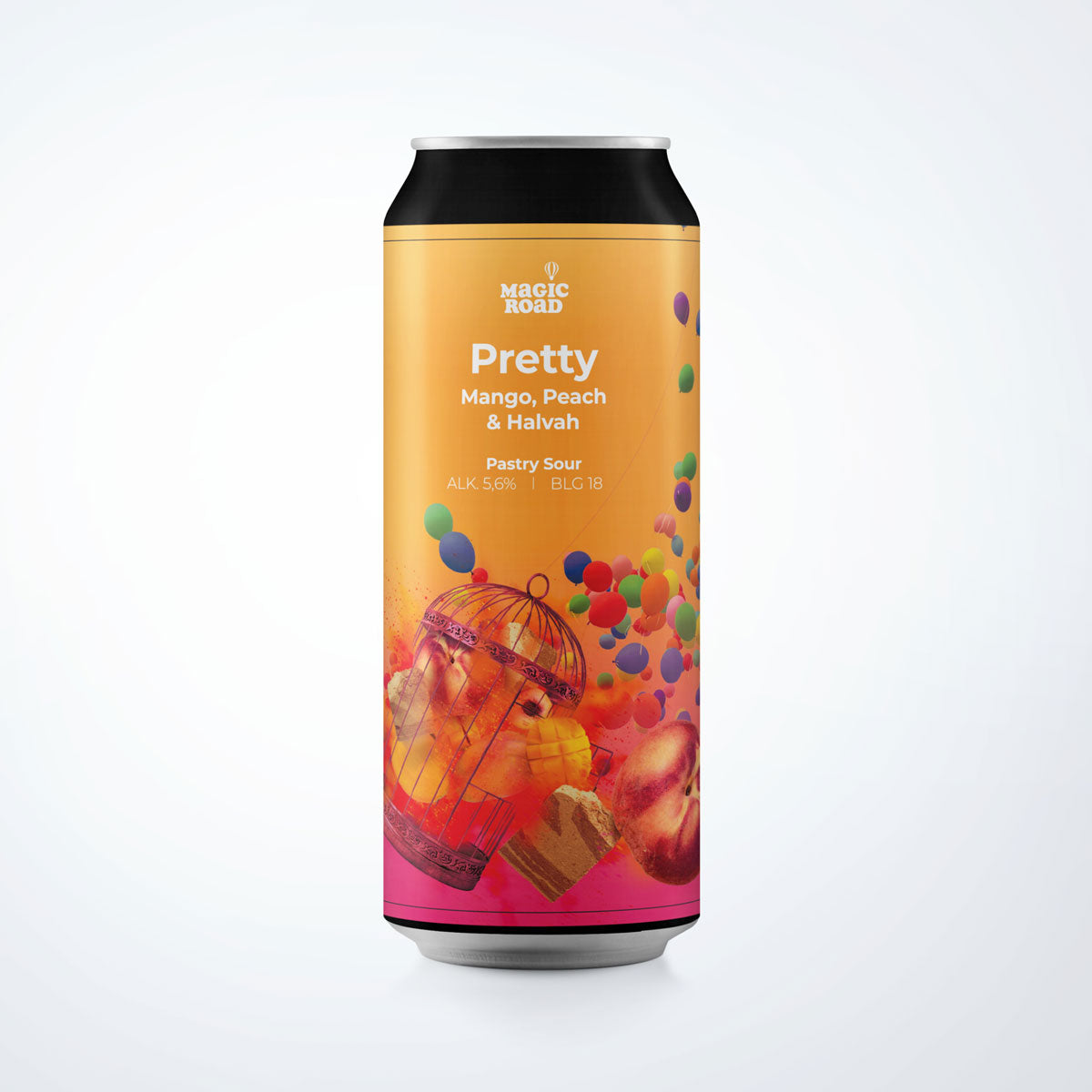 Magic Road Brewery, Pretty, Mango, Pfirsich, Halvah, Pastry Sour 5.6%