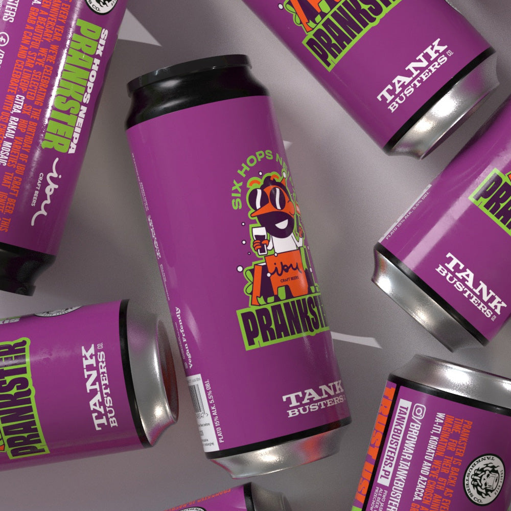 TankBustrers, Prankster 20, DDH NZ NEIPA 5.5%