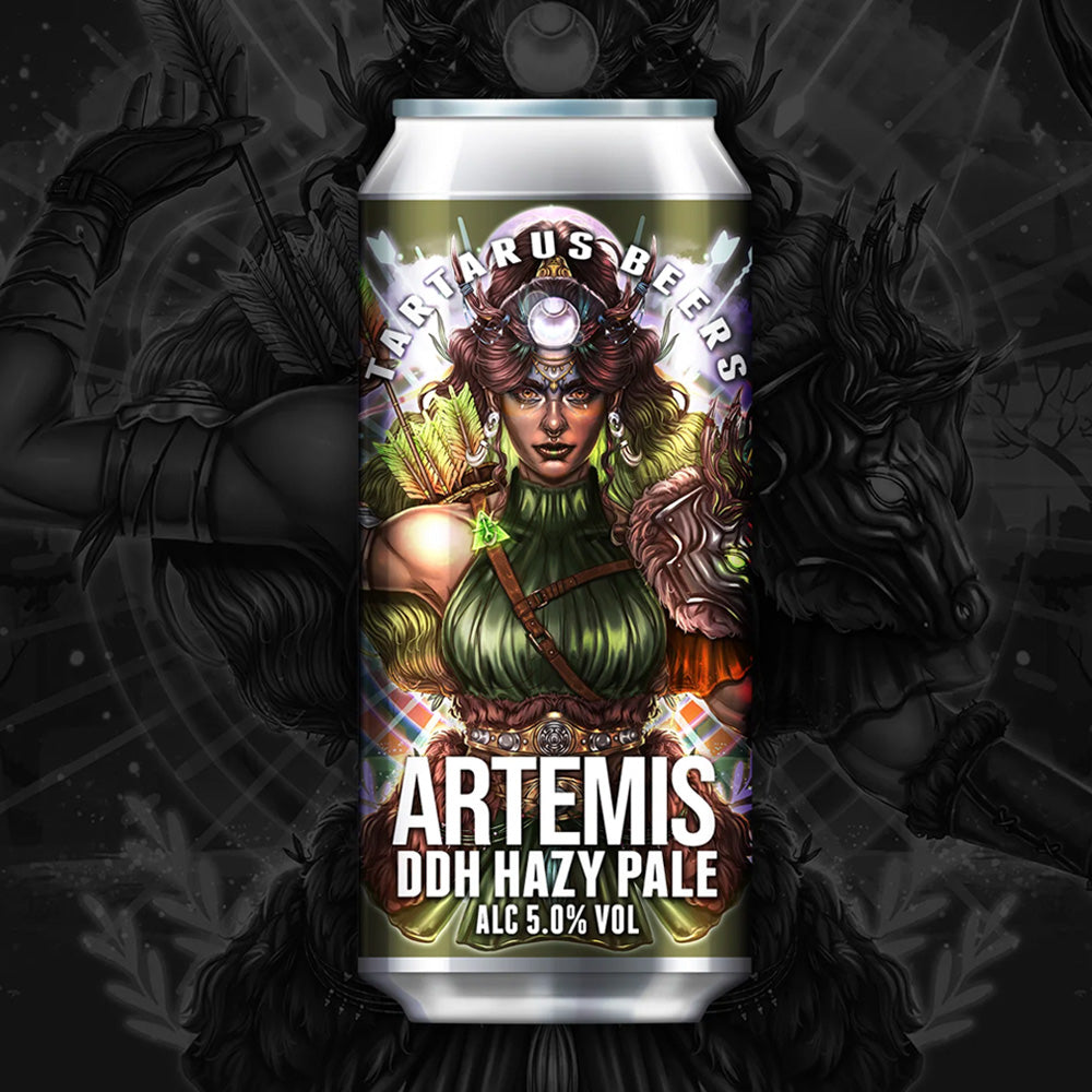 Tartarus Beers, Artemis, DDH Hazy Pale 5.0%