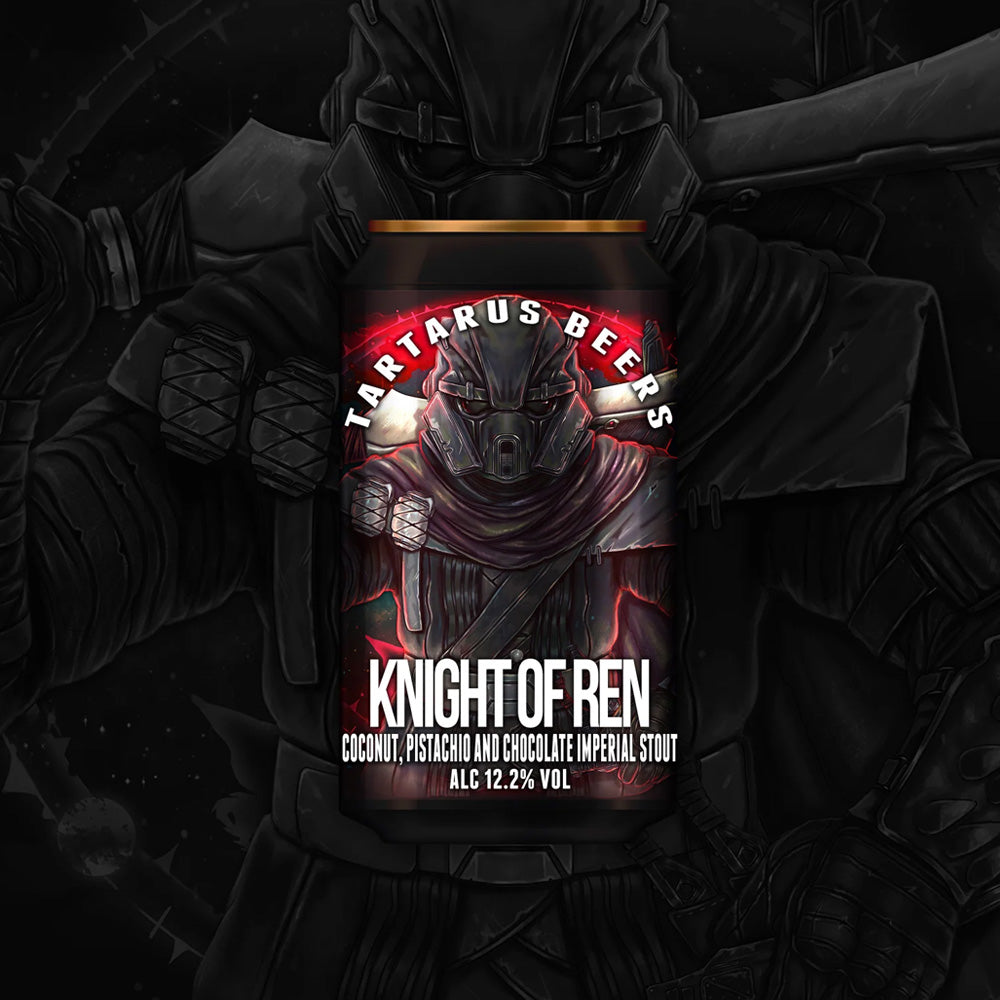 Tartarus Beers & Emperor's, Knight Of Ren, Coconut, Pistachio & Chocolate Stout 12.2%