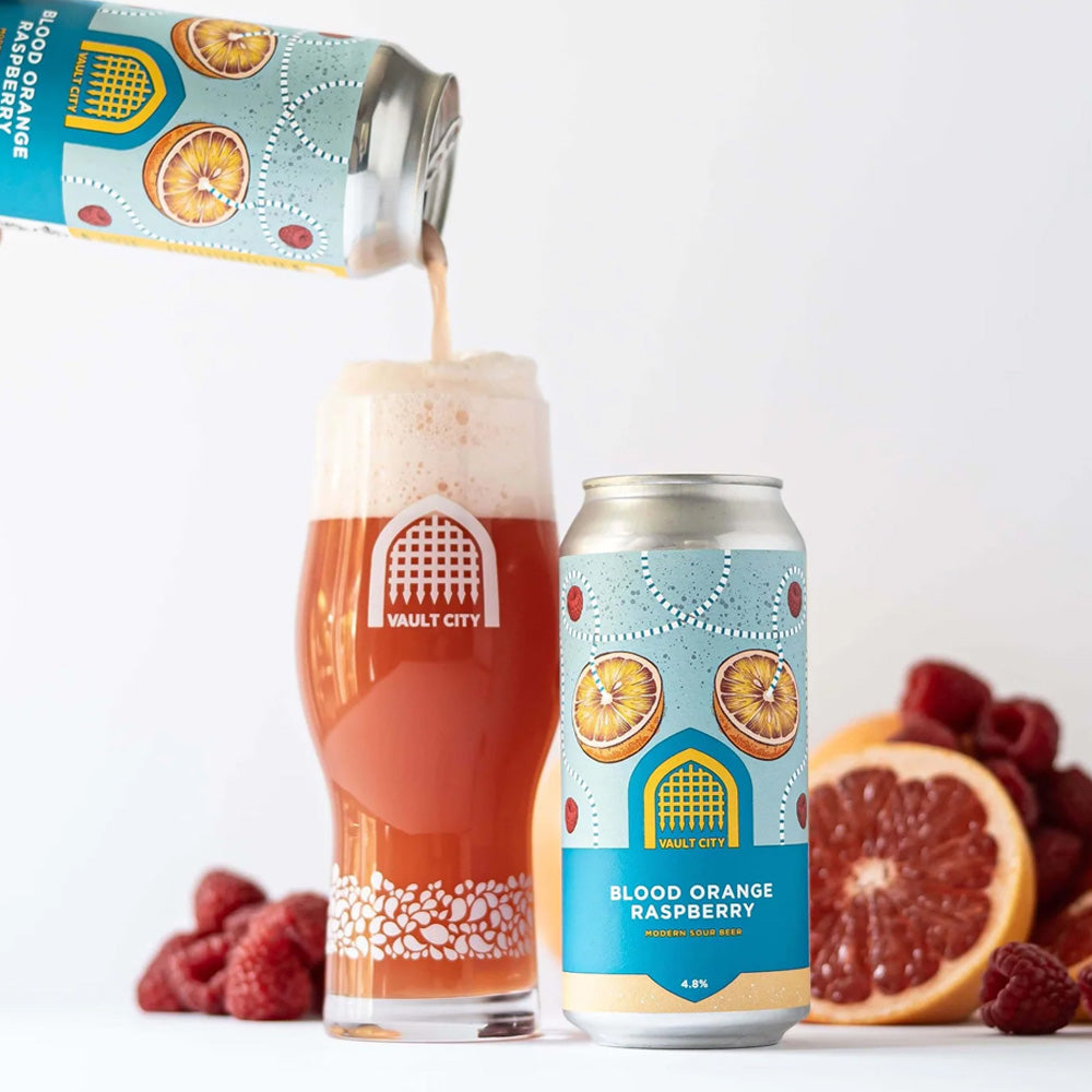 Vault City Brewing, Bloodorange Raspberry, Sour 4.8%