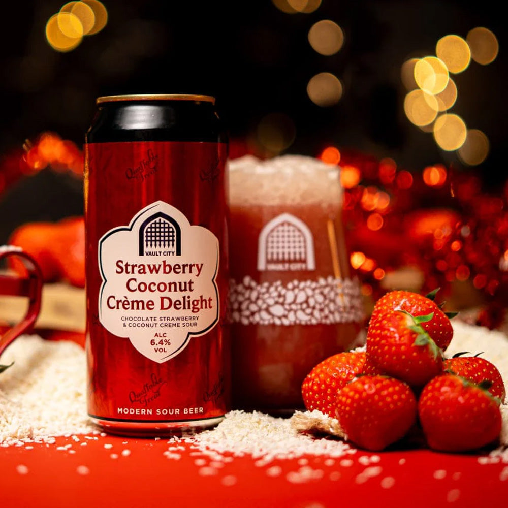 Vault City Brewing, Strawberry Coconut Creme Delight, Sour 6.4%