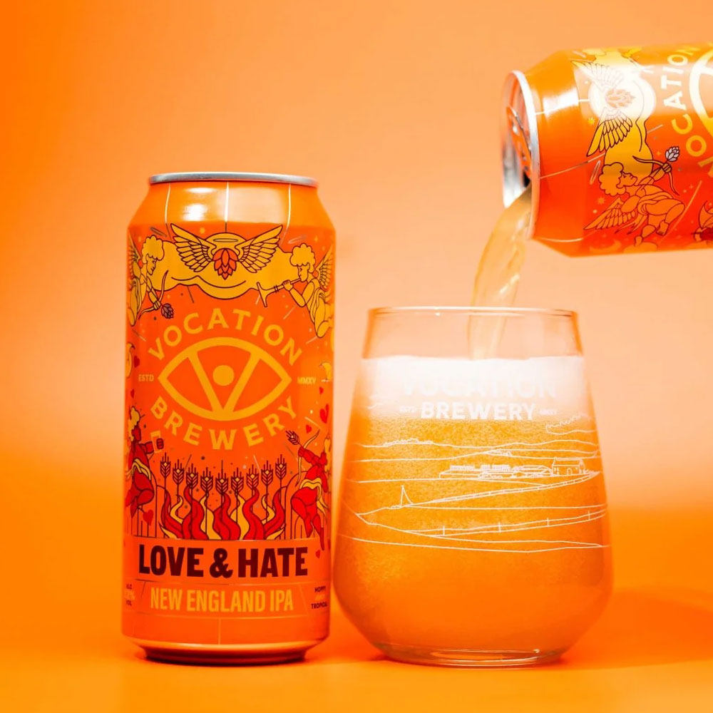 Vocation Brewery, Love & Hate, New England IPA 7.2%